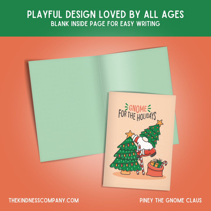 Gnome Claus Crochet Pattern & Matching Card: "Gnome For The Holidays"