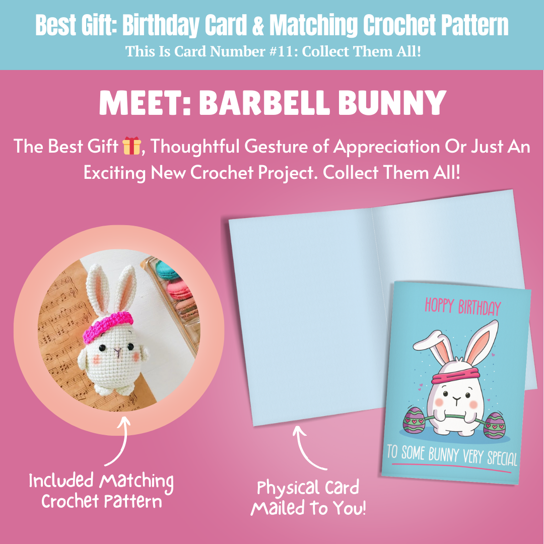 Sampler Pack: Master Crochet Skills With This Greeting Card & Pattern Combo Bundle