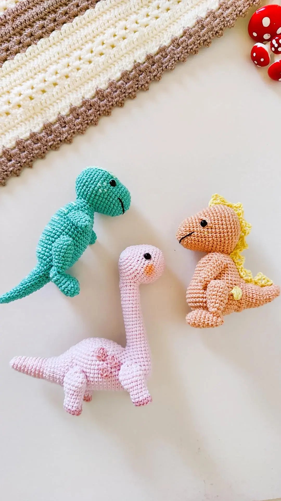 Lex the T-Rex Crochet Pattern