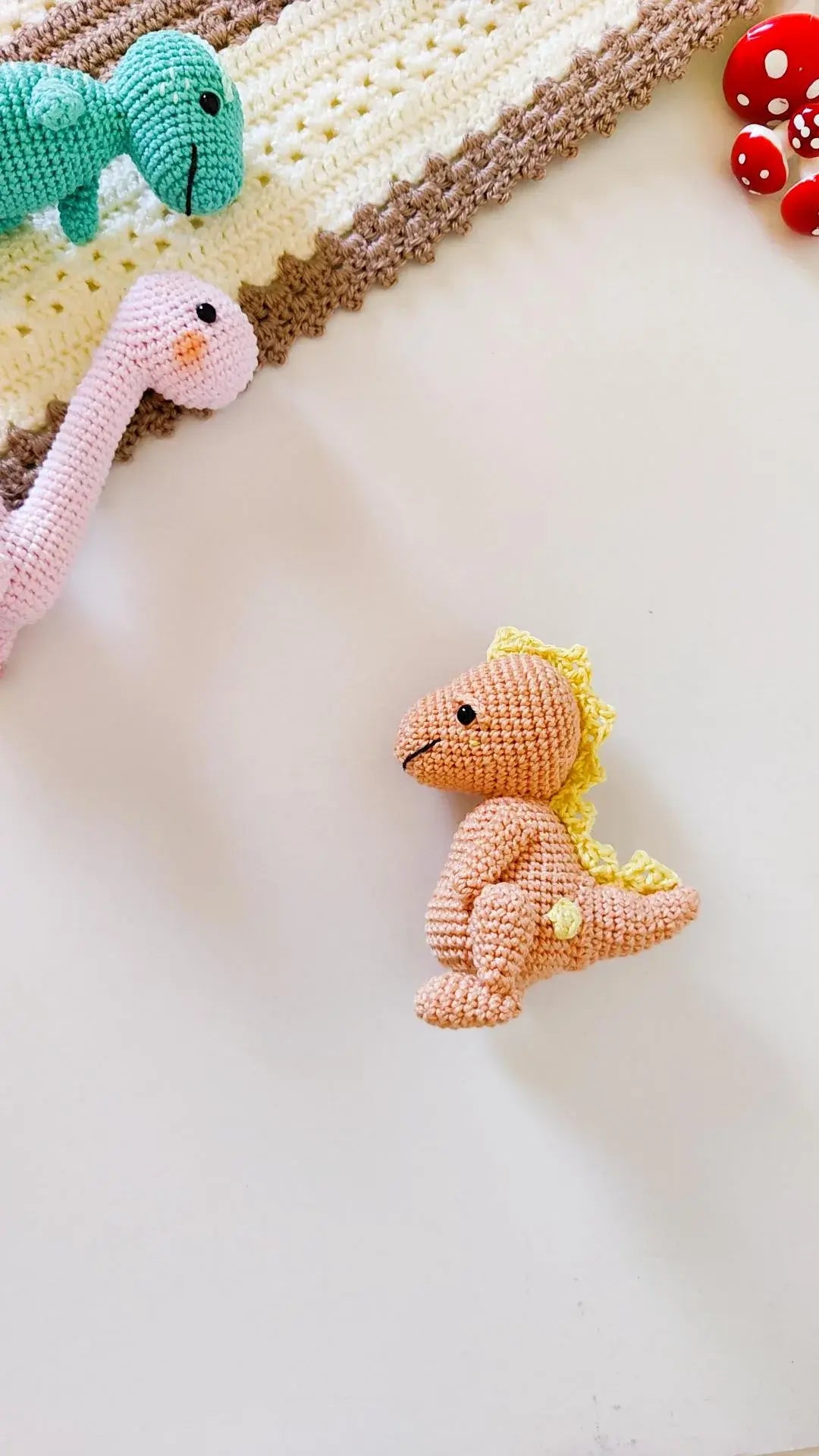 Lex the T-Rex Crochet Pattern