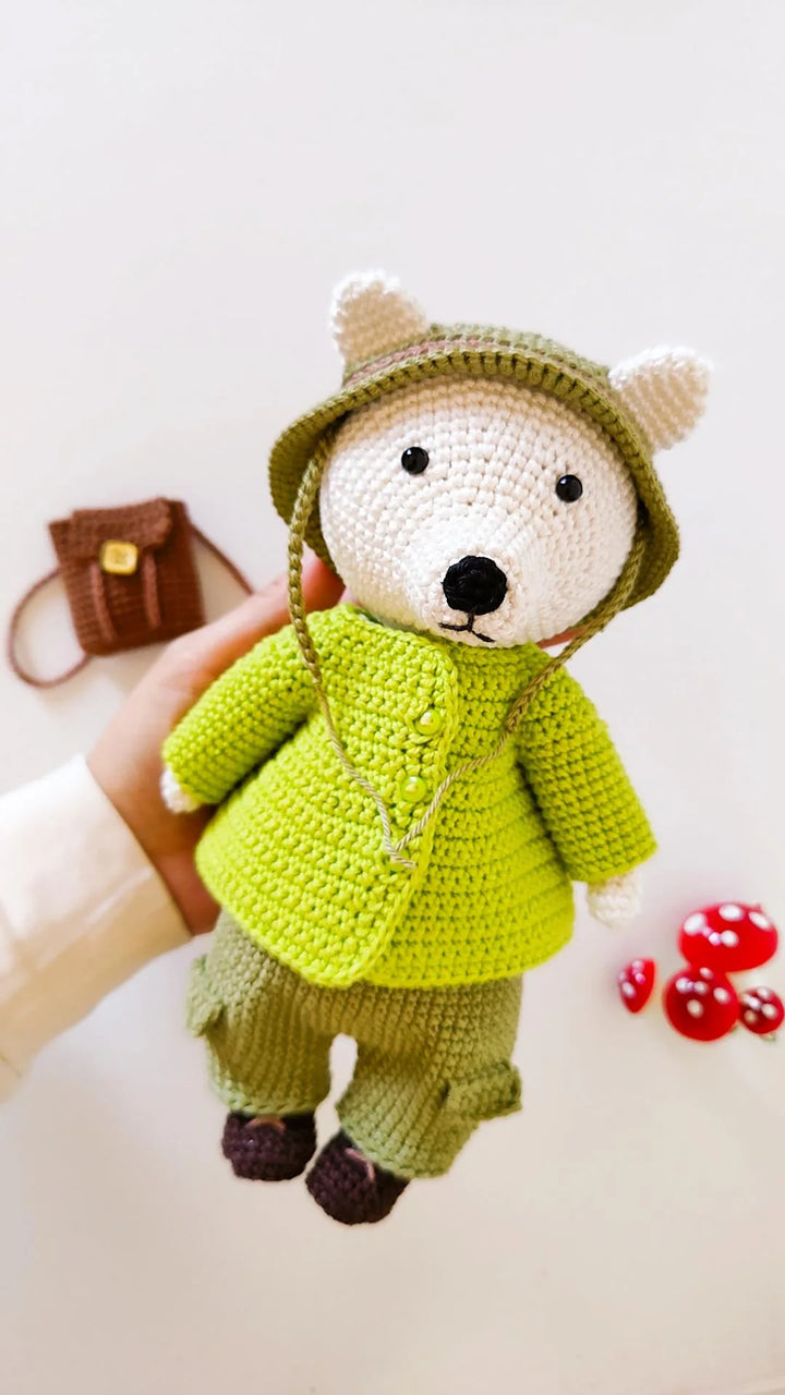 Percy's Dinosaur Explorer Outfit Crochet Pattern