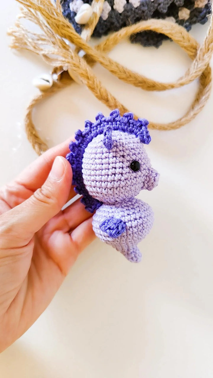 Seymour the Seahorse Crochet Pattern