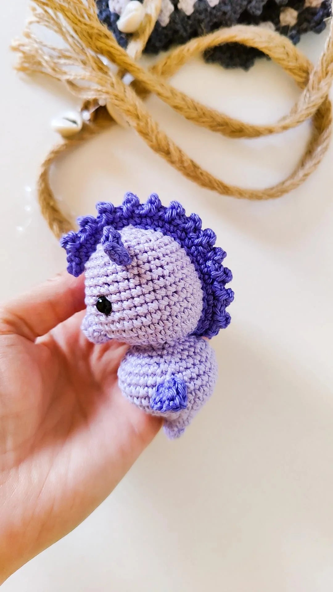 Seymour the Seahorse Crochet Pattern