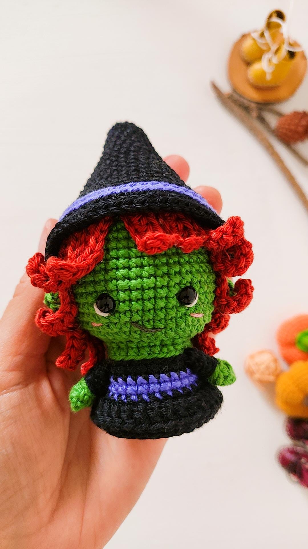 Wanda the Witch Crochet Pattern