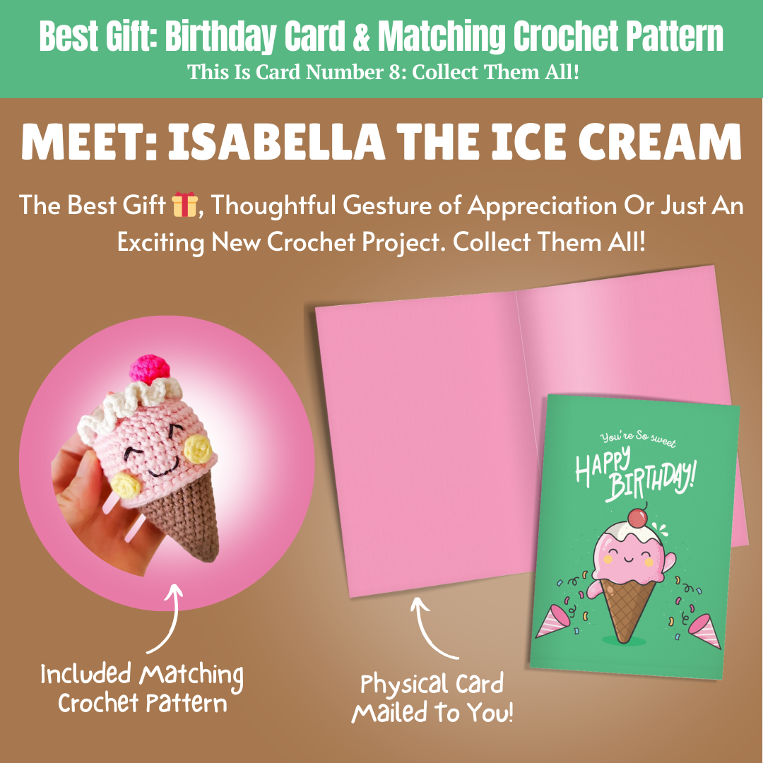 Mega Bundle: 32 Crochet Greeting Cards & Matching Patterns Bundle