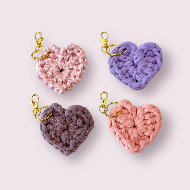 Heart Crochet Pattern & Matching Card: "Thinking Of You"