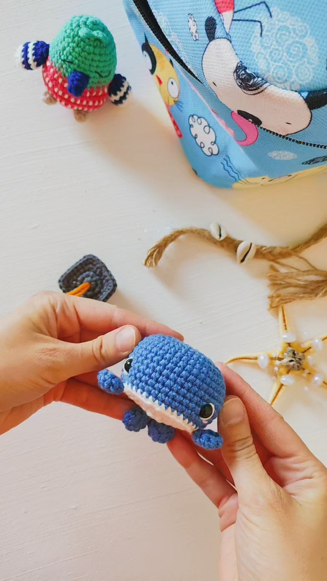 Marine Life Digital Pattern Bundle 7 Crochet Patterns